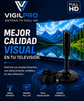 TVMax Pro™ ANTENA FULL HD 4K , Televisión Gratuita Sin límites